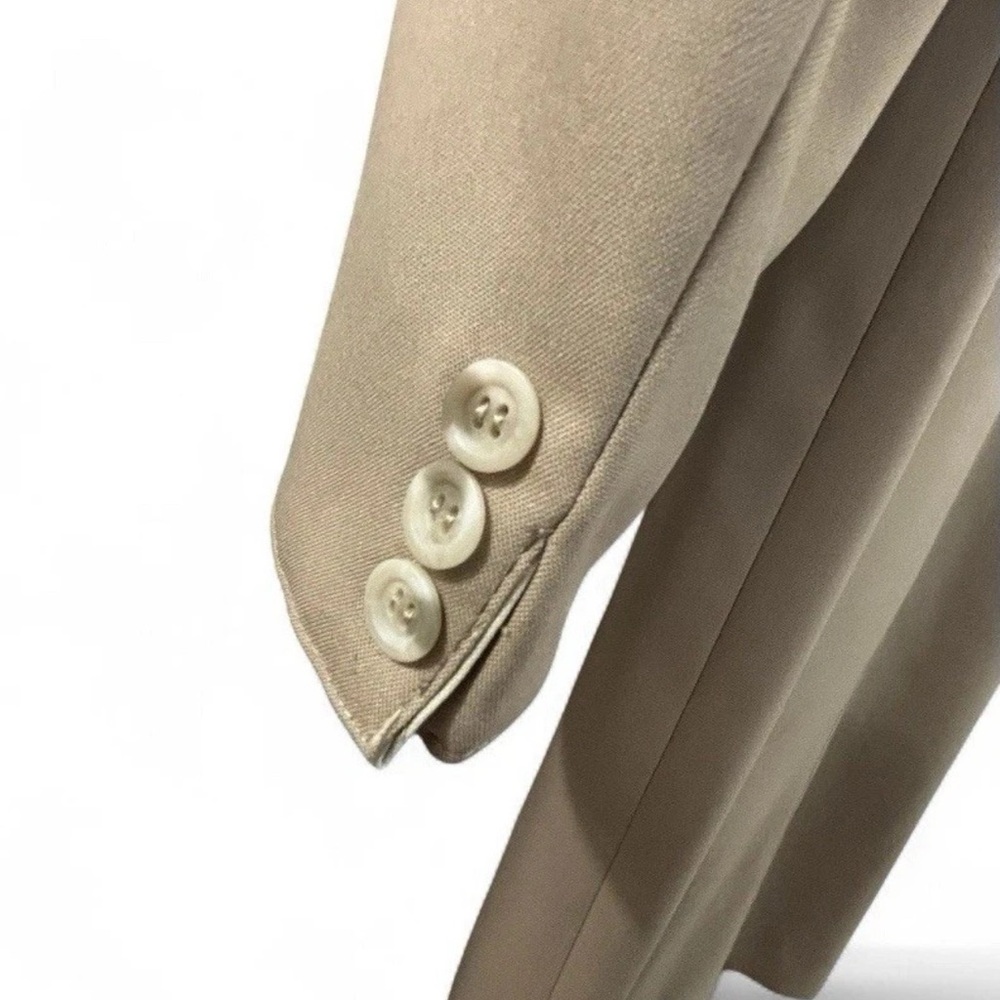 Vintage BONDERS 1960’s Classic Tan Trench Coat Jacket S/M Longline Made‎ in USA - Picture 8 of 10